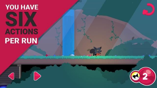 Bạn có 6 hành động trong mỗi lần chạy để giải câu đố trong game Sixit