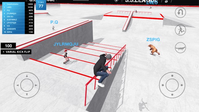 Skate Space là một game trượt ván chân thực