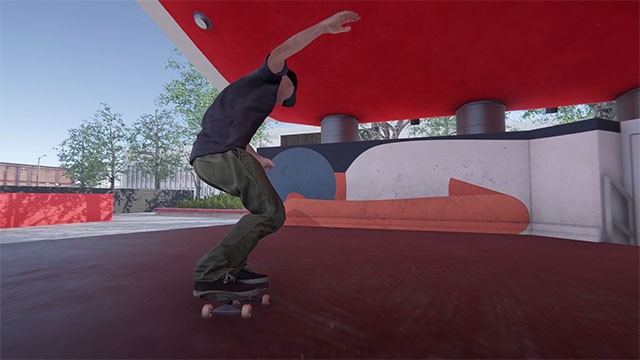 Điều khiển ván trượt dựa trên cơ chết vật lý thực trong Skater XL