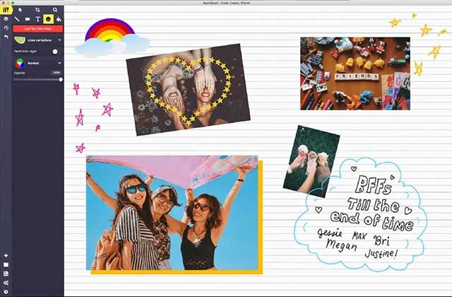 Đắm chìm trong không gian sáng tạo kỹ thuật số của Sketchpad