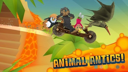 Cười thả ga với những trò hề của các nhân vật vui nhộn trong Ski Safari 2 cho iOS