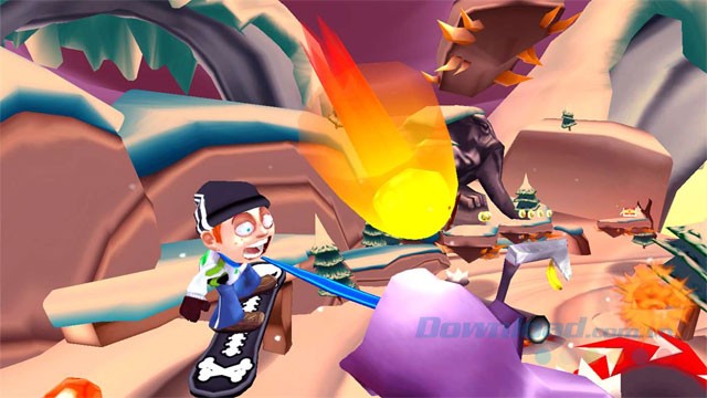 Game trượt tuyết Skiing Fred