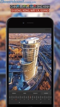 Chỉnh độ méo ống kính