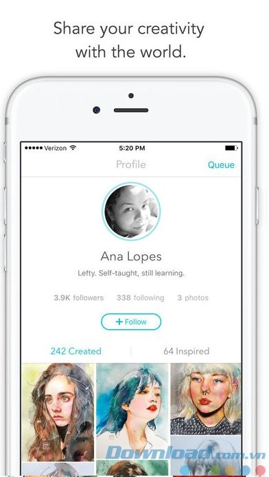 Chia sẻ tranh vẽ sáng tạo