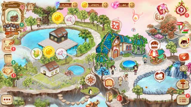 Sky Islands cho Android có đồ họa vô cùng lung linh và lộng lẫy