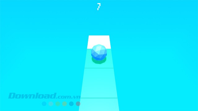 Nỗ lực thắp sáng tất cả các ô để nhìn thấy cửa ra màu trắng trong game trí tuệ Sky Puzzles cho Mac