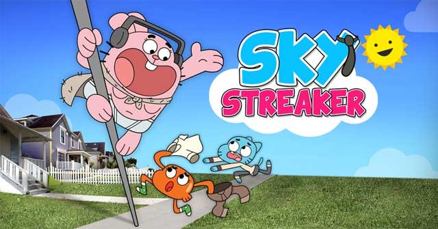Game hành động Thế giới Kì diệu của Gumball - Sky Streaker - Gumball