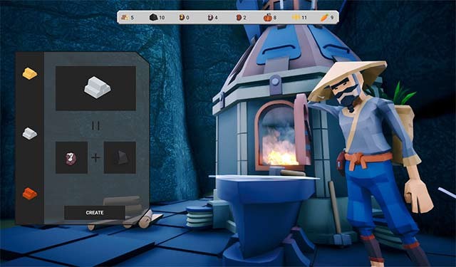 Game Sky Traveler sở hữu hệ thống chế tạo, xây dựng, trồng trọt... phong phú