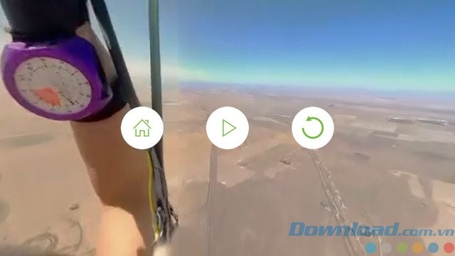 Bay lượn trên không