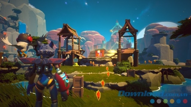 Thu thập nhiều mảnh vỡ trong lúc khám phá game phiêu lưu hành động mới Skylar & Plux: Adventure On Clover Island cho máy tính