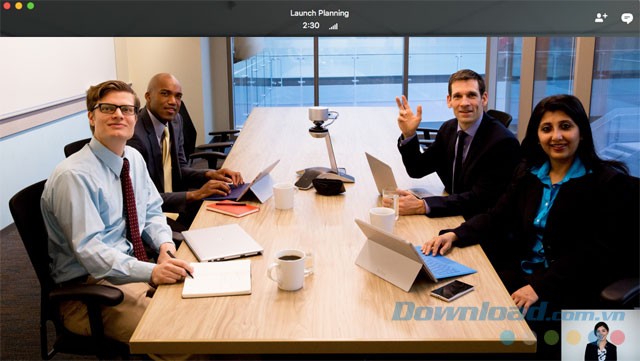 Họp online chất lượng cao với nhiều tùy chọn