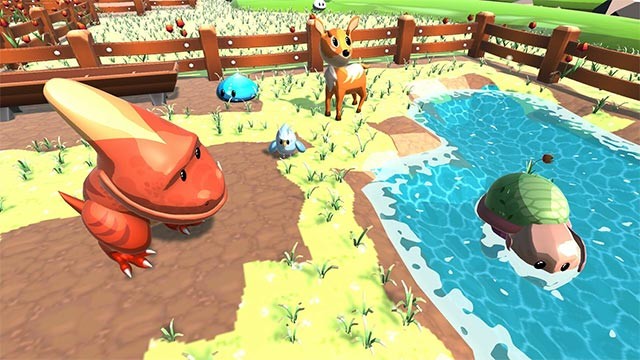 Kết bạn với những sinh vật kỳ lạ và thuyết phục chúng ở lại vùng đất