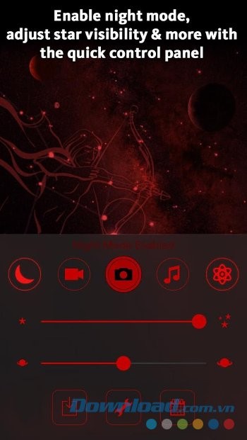 Các chế độ của SkyView Free