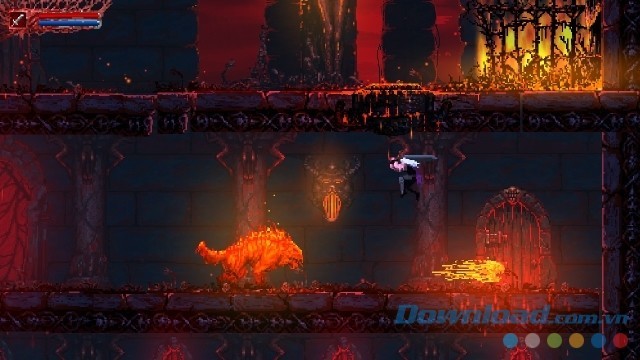 Né tránh mọi thứ nguy hiểm trong game hành động Slain: Back From Hell cho máy tính, Mac và Linux