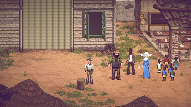 Slaps and Beans là trò chơi hành động hài đồ họa pixel cổ điển