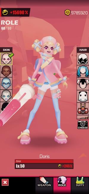 Tùy chỉnh diện mạo cho nhân vật