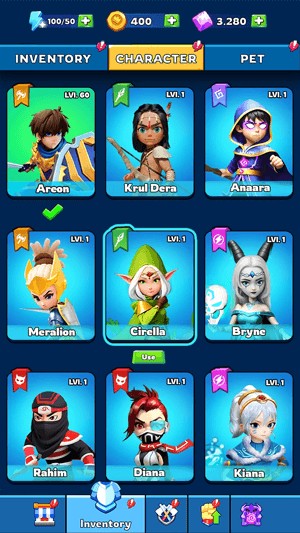 Hệ thống nhân vật phong phú