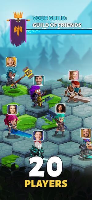 Slash Roll cho bạn lập guild và chiến đấu cùng với bạn bè