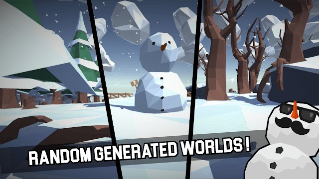 Các thế giới trong game được tạo ra ngẫu nhiên