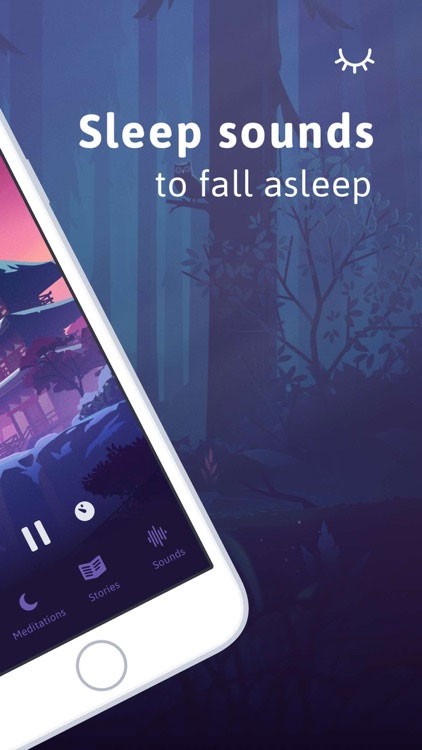 Sleep cung cấp thư viện âm thanh và bài hát ru ngủ đa dạng