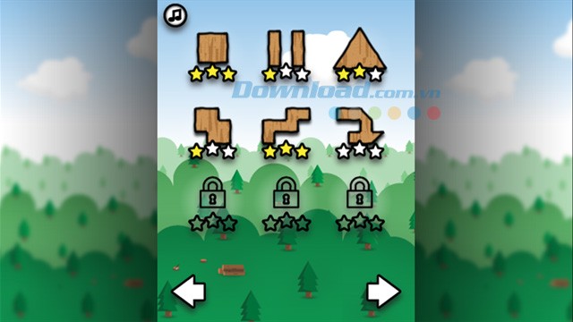 Các cấp độ của Slice It!