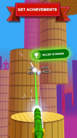 Vuốt ngón tay để diệt kẻ thù