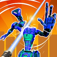 Slice them All! 3D - Game bắn súng robot laze trên iOS