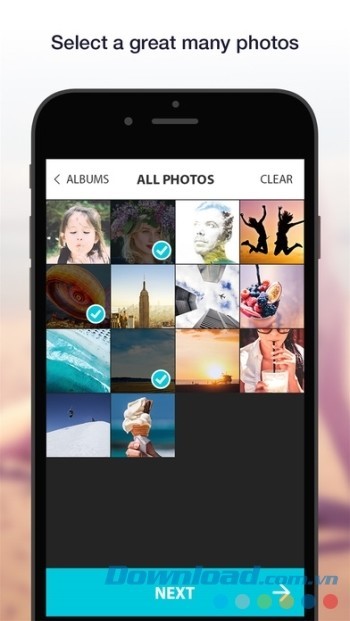 Ứng dụng tạo video hình ảnh độc đáo Slide Maker cho iOS