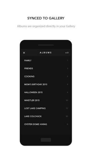 Đồng bộ thư viện ảnh