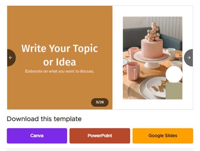 Thiết kế của mỗi PPT đều gây ấn tượng với thông tin rõ ràng và hình ảnh hấp dẫn