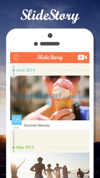 SlideStory cho iOS
