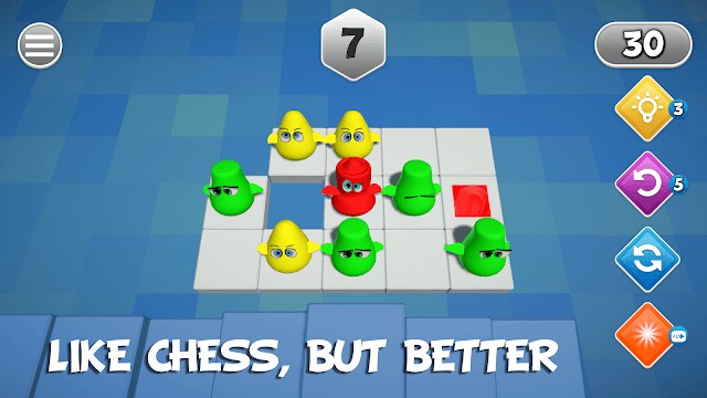 Lối chơi hơi giống cờ vua nhưng vui hơn