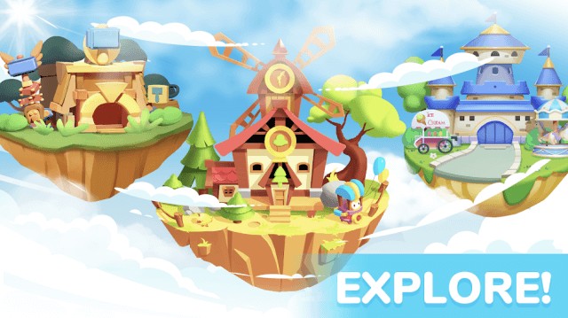 Khám phá nhiều khu vực tuyệt đẹp