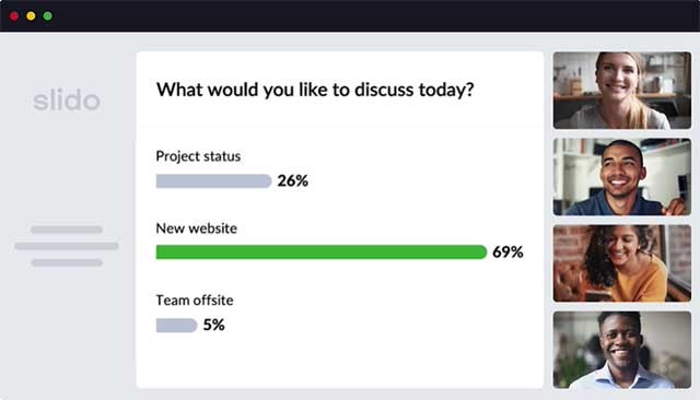 Thu hút khán giả bằng các cuộc thăm dò trực tiếp