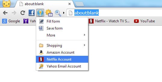 Slimjet hỗ trợ điền form nhanh và an toàn