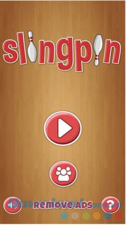 Màn hình chào của Slingpin