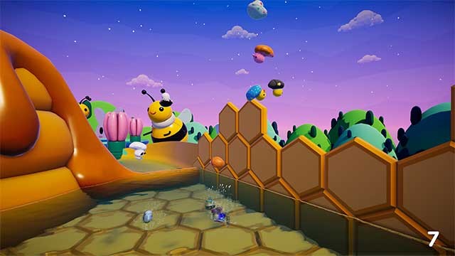 Nhiều đường trượt nước thú vị với nhiều chướng ngại vật và bước ngoặt để khám phá