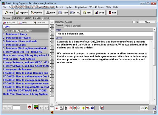 Small Library Organizer Pro