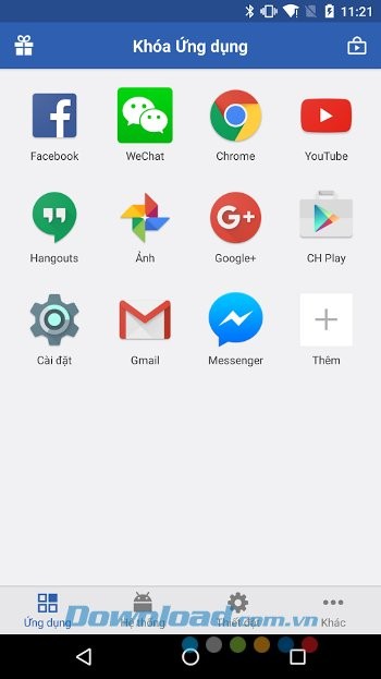 Bảo mật ứng dụng với AppLock 2 (Smart AppLock Free)