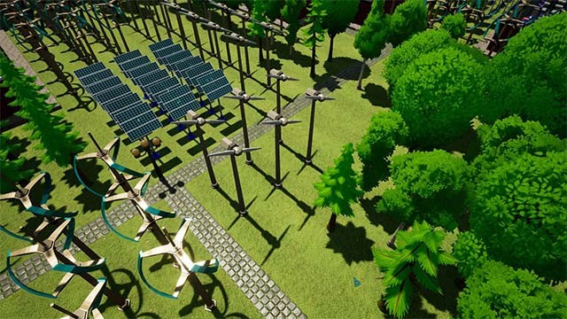 Tận dụng tuabin gió và pin mặt trời để cắt giảm chi phí điện năng trong nhà máy rô bốt