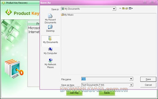 Product Key Recovery