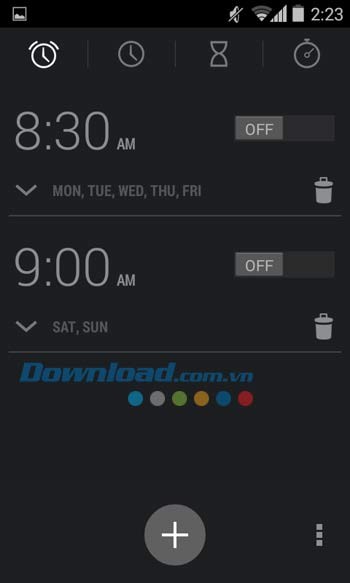 Smart Launcher 3 cho phép thay đổi định dạng ngày giờ