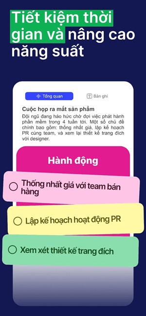 Tiết kiệm thời gian