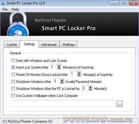 Smart PC Locker Pro