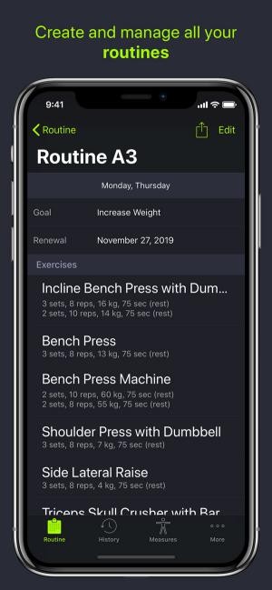 SmartGym tạo và quản lý tất cả lộ trình tập luyện của bạn