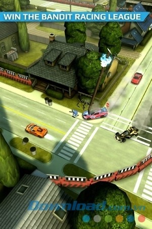 Smash Bandits Racing cho Android game đua xe