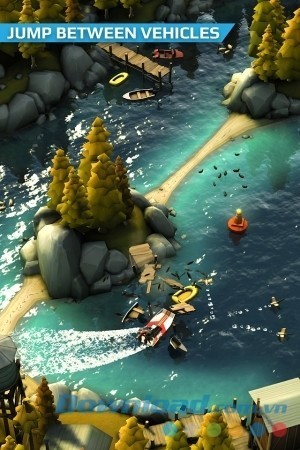 nâng cấp xe trong Smash Bandits Racing cho Android