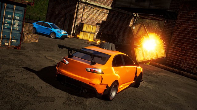 Game Smash N' Crash kết hợp giữa đua xe với bắn súng và sinh tồn khốc liệt