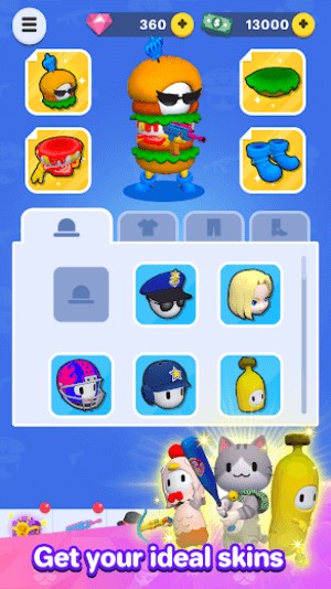 Nhận skin và tùy chỉnh bạn theo cách độc đáo