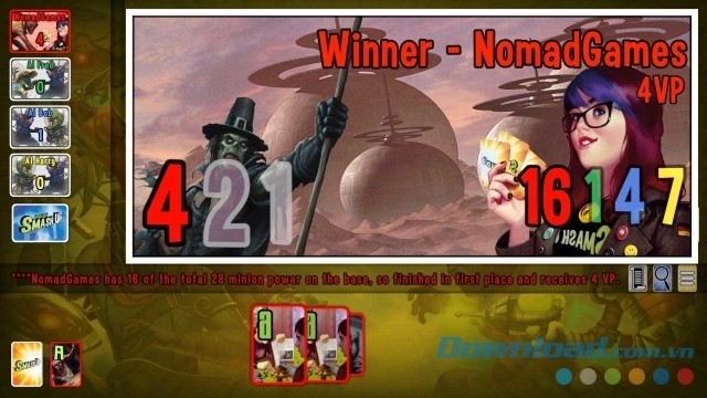 Chiến thuật là yếu tố then chốt để chiến thắng trong Smash Up